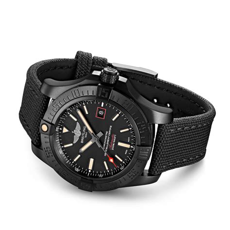 breitling avengers 44|breitling avenger 44 blackbird.